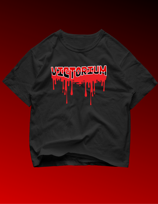 Camiseta de goteo de sangre