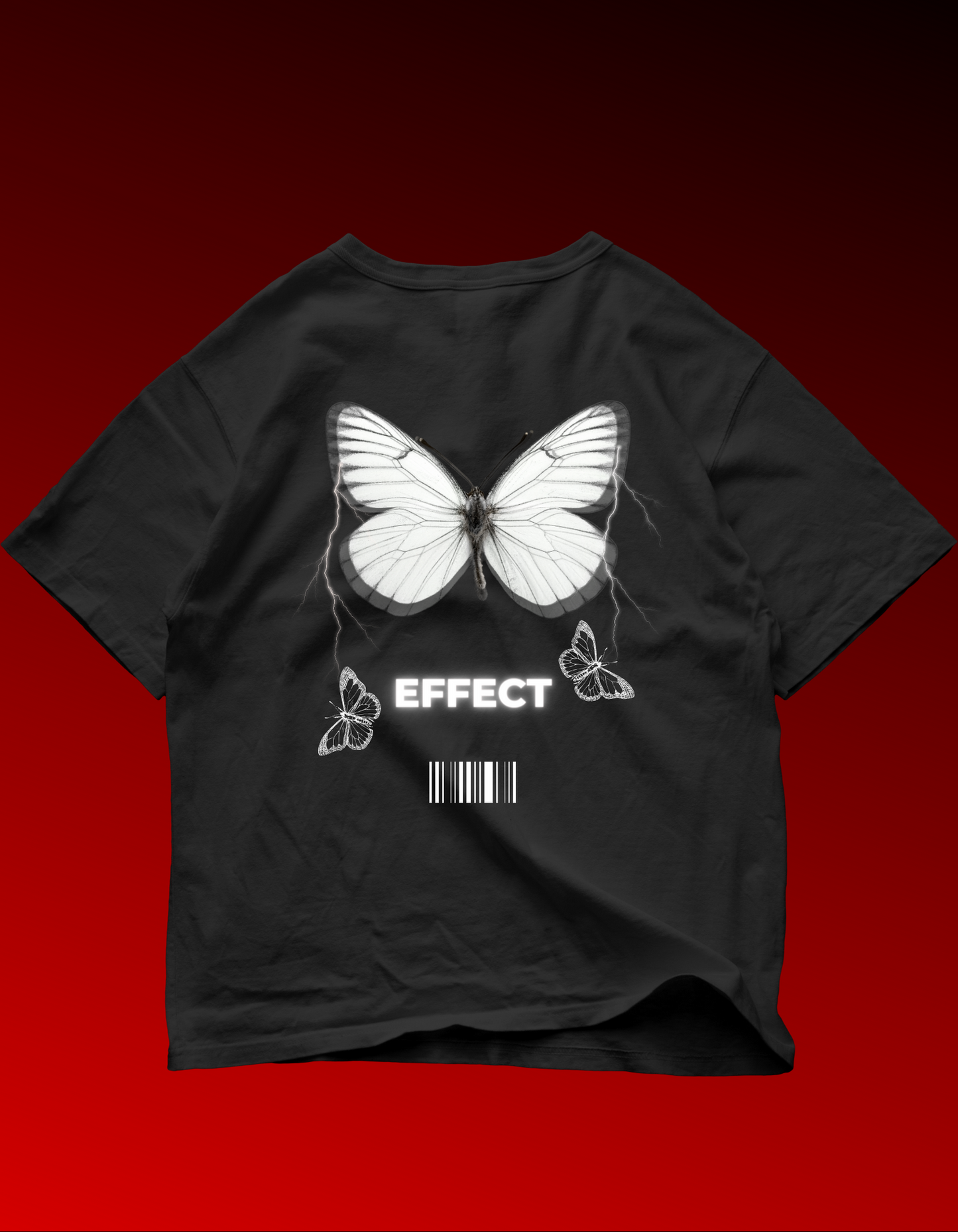 Camiseta efecto mariposa