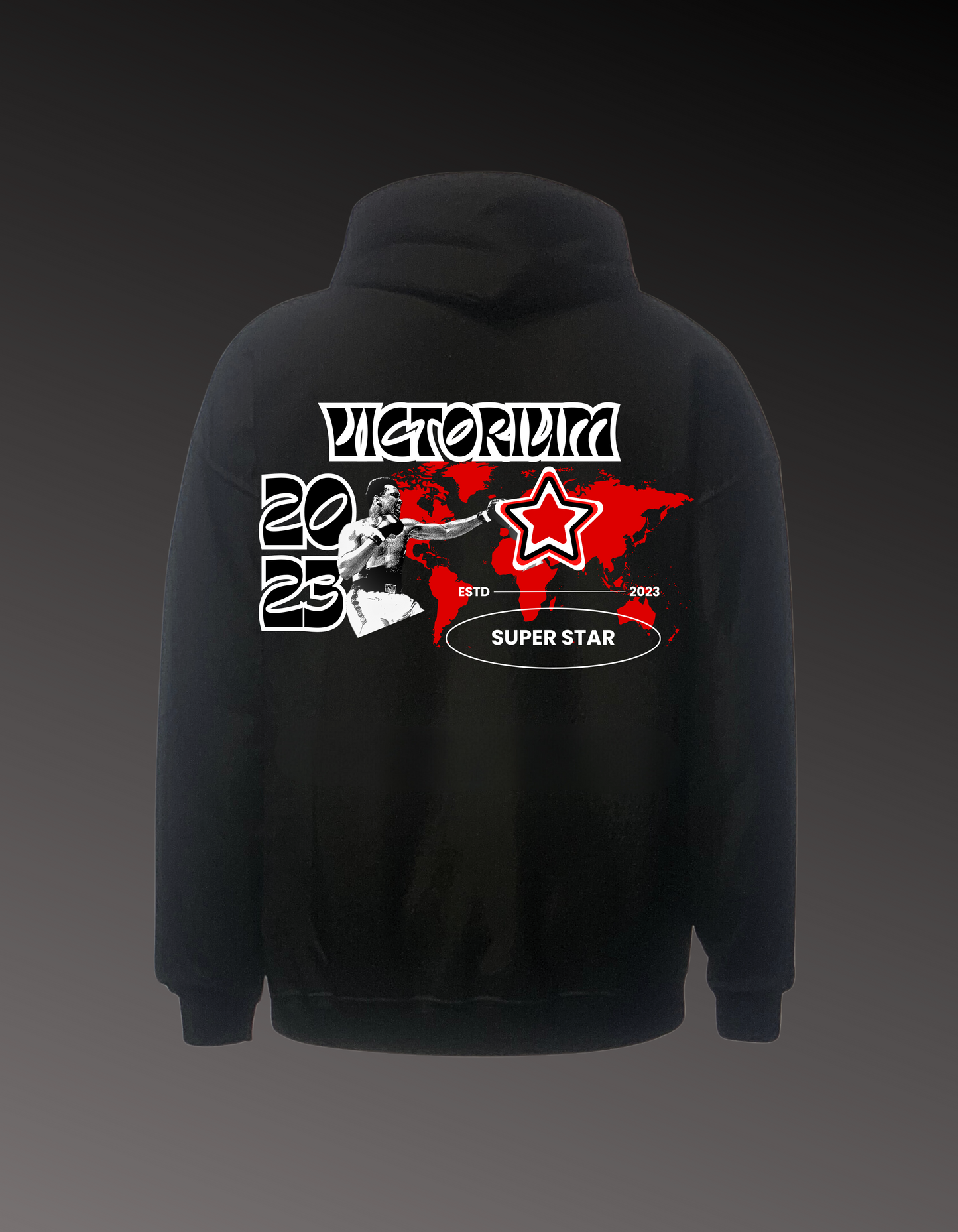 sudadera con capucha superestrella